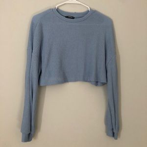 Crop sweater